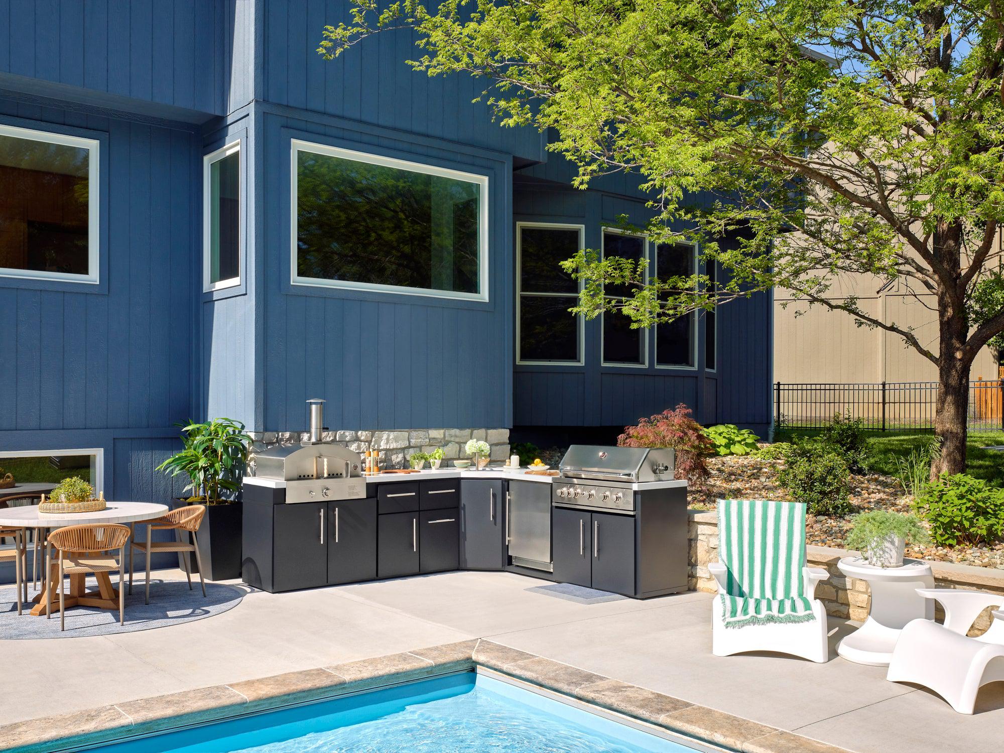 Z-Corner | Island with Grill & Pizza Oven