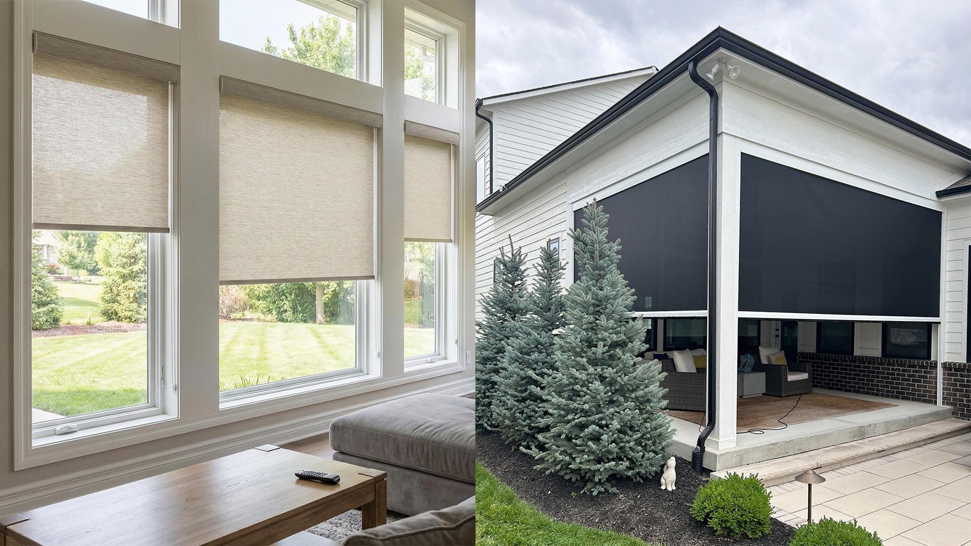 Outdoor Zip Blinds project image